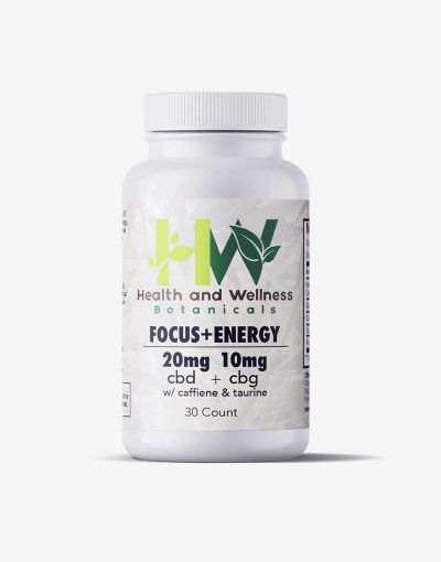 Focus and Energy CBD Gel Capsules