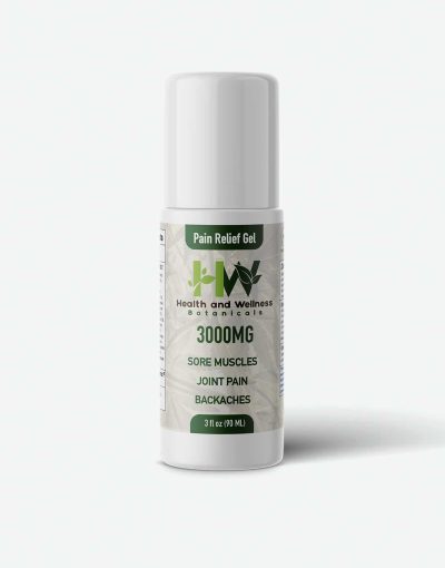 CBD Pain Relief Gel for Muscle Aches and Pain