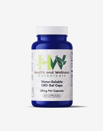 CBD Gel Caps - Water-Soluble Gel Caps